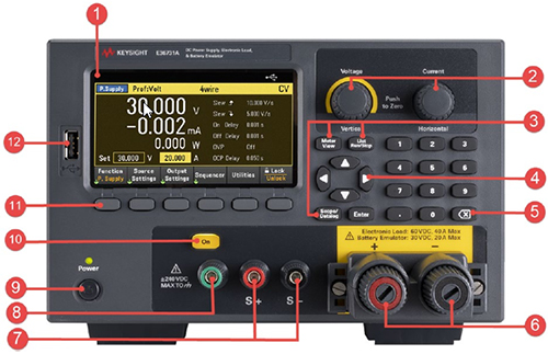 TestEquity: Keysight E36731A Battery Emulator, 2 Quadrant, 200W